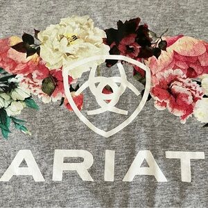 Ariat Classic Fit Gray Tee